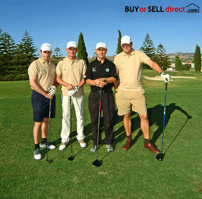 Golf Tunier in Fuengirola 2005